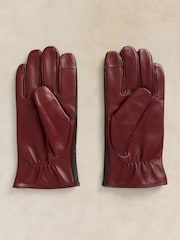 White Stuff Brown Luke Leather Glove - Image 2 of 3