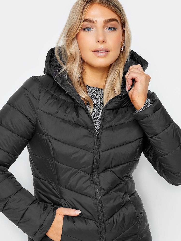 M&Co Black Short Quilted Puffa Jacket - Image 4 of 4