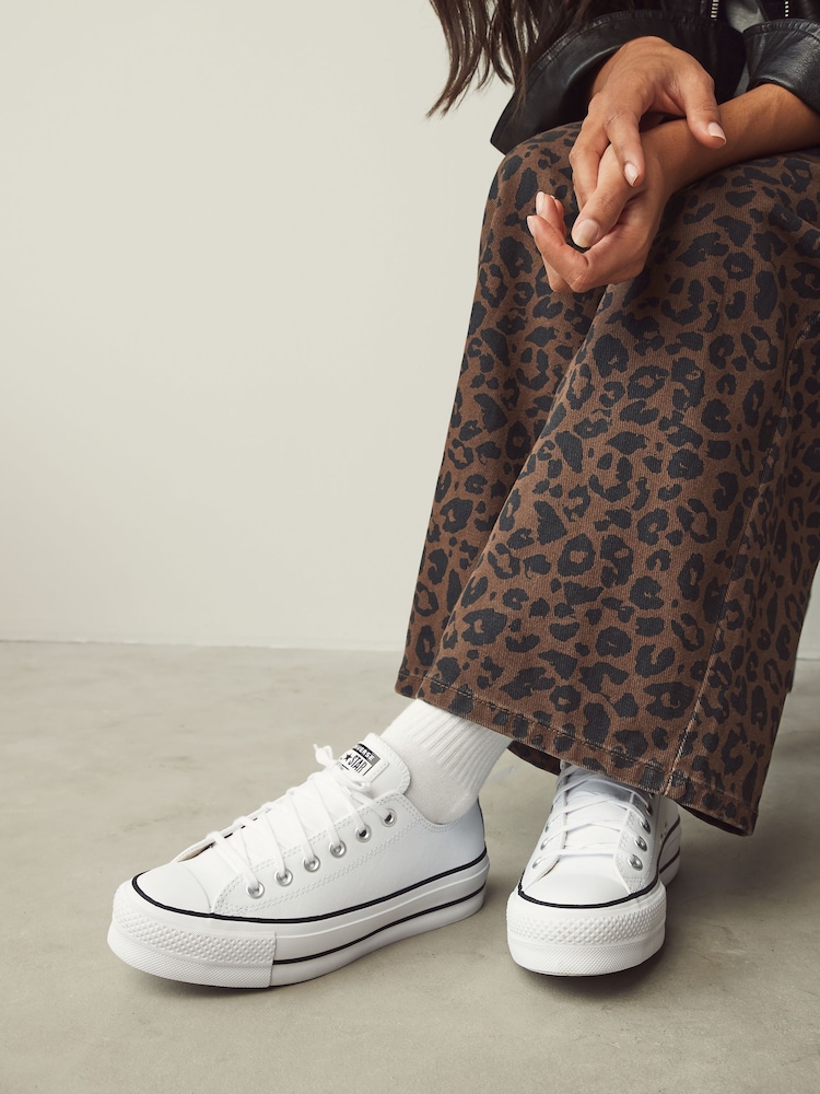 Baskets Converse Platform Lift Chuck Ox en cuir - Image 3 of 14