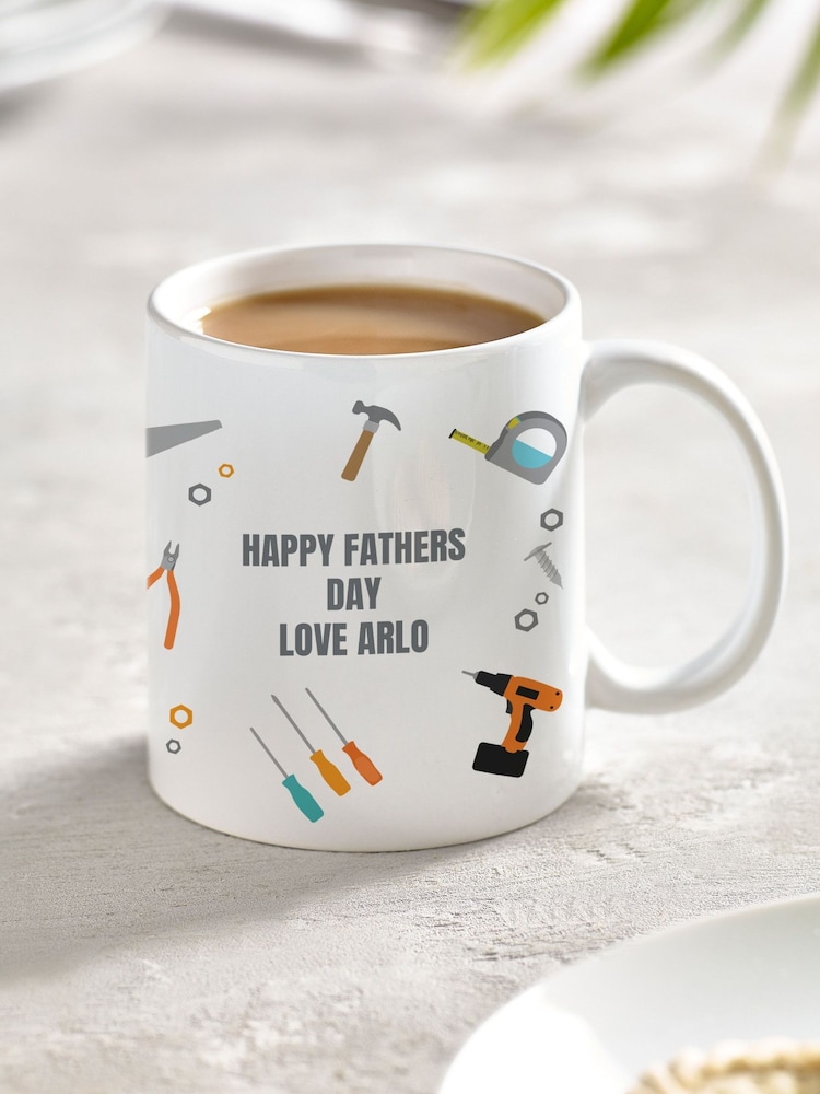 Personalised Fathers Day Mug & Coaster Set by Loveabode - Image 2 of 4