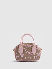 River Island Brown Multi Charm Bag - Image 2 of 5