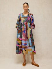 White Stuff Pink Matilda Dress - Image 2 of 6
