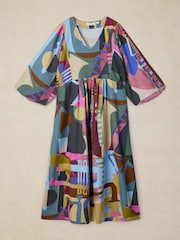 White Stuff Pink Matilda Dress - Image 5 of 6