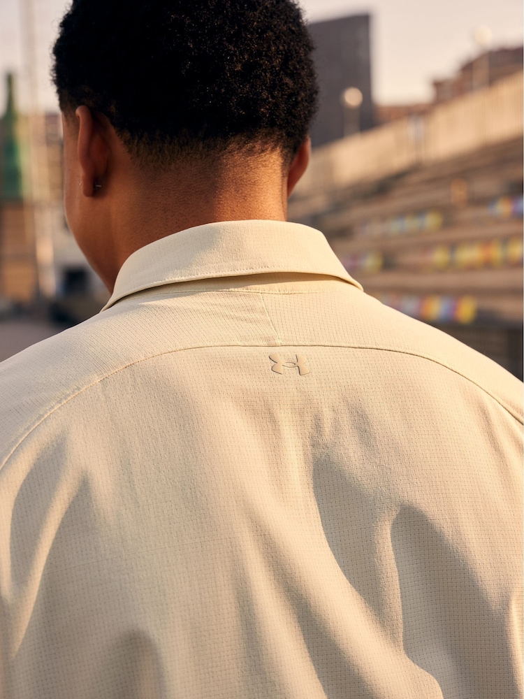 Under Armour Cream Unstoppable Airvent Jacket - Image 7 of 7