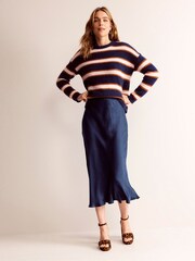 Boden Blue Cecelia Midi Skirt - Image 1 of 5