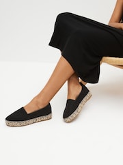 črna - Debele espadrile Forever Comfort® - Slika 1 iz 7