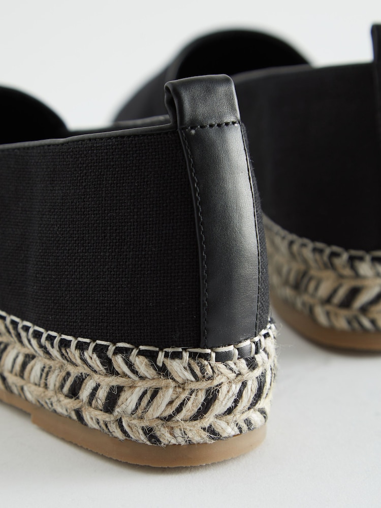črna - Debele espadrile Forever Comfort® - Slika 7 iz 7