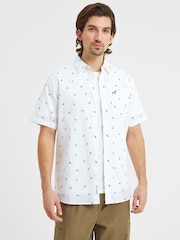 Tog 24 White 100% Cotton Short Sleeve Floyd Shirt - Image 1 of 7