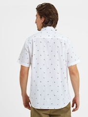Tog 24 White 100% Cotton Short Sleeve Floyd Shirt - Image 2 of 7