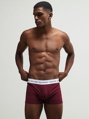 River Island Pink Waistband Trunks 5 Pack - Image 2 of 3