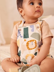 Mineral Safari Baby Jersey Dungarees and Bodysuit Set (0mths-2yrs) - Image 3 of 11