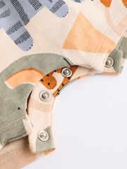 Mineral Safari Baby Jersey Dungarees and Bodysuit Set (0mths-2yrs) - Image 7 of 11