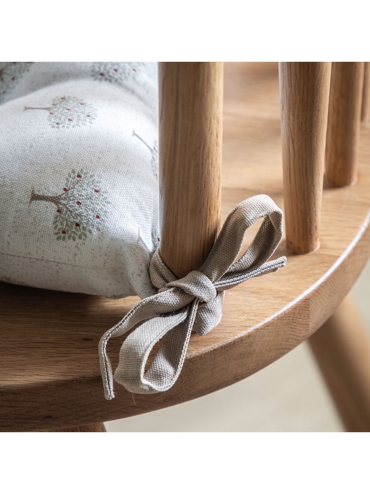 Gallery Home Set of 2 Alameda Rustic Tree Reversible Seat Pads - Image 2 of 4