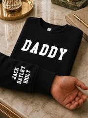 Personalised Daddy, Dad, Grampa, Grampy, Stepdad or Grandfather Sweatshirt by Loveabode - Image 1 of 4
