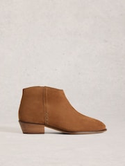 White Stuff Brown Mia Suede Ankle Boots - Image 1 of 4
