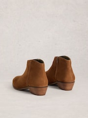 White Stuff Brown Mia Suede Ankle Boots - Image 3 of 4