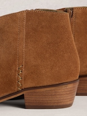White Stuff Brown Mia Suede Ankle Boots - Image 4 of 4