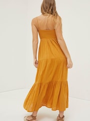 FatFace Yellow Jo Midi Sun Dress - Image 2 of 5