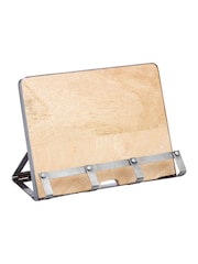 Industrial Kitchen Grey Mango Wood Cookbook Stand - Image 3 of 3