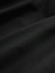 Black Regular Fit Short Sleeve Easy Iron Button Down Oxford Shirt - Image 7 of 7