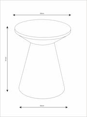 Natural Side Table - Image 5 of 6
