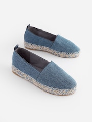 Denim modra - Debele espadrile Forever Comfort® - Slika 3 iz 8