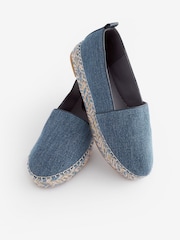 Denim modra - Debele espadrile Forever Comfort® - Slika 7 iz 8