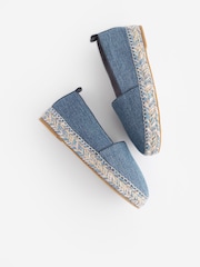 Denim modra - Debele espadrile Forever Comfort® - Slika 8 iz 8