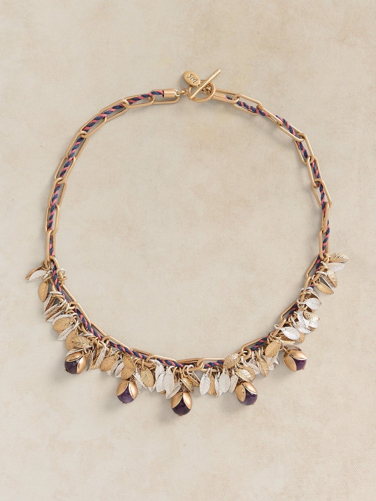 White Stuff Metallic Harriet Necklace - Image 1 of 2 White Stuff Metallic Harriet Necklace - Image 1 of 2