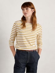 Seasalt Cornwall Yellow Sailor Top - Image 1 of 5