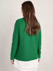 Seasalt Cornwall Green Makers Cotton Jumper - Image 2 of 5