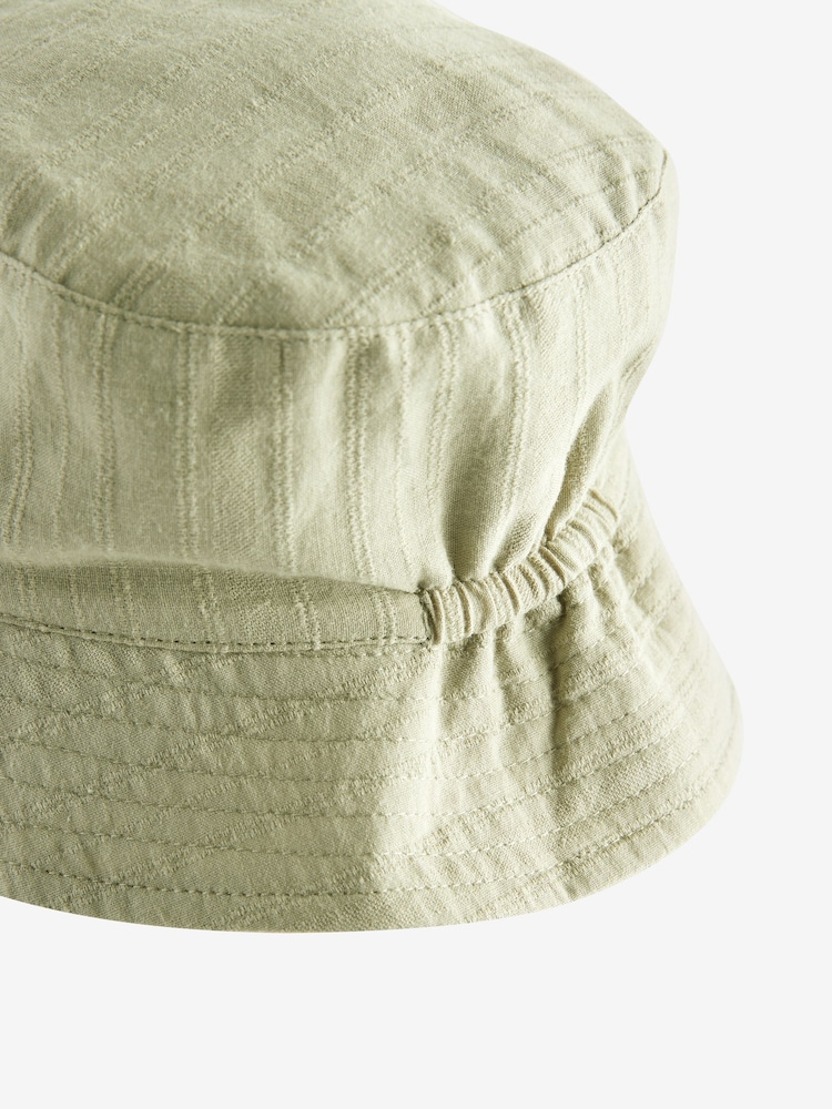Sage Green / Apricot Orange - Komplet 2 kap za dojenčke (0 mesecev-2 let) - Slika 7 iz 7 Sage Green / Apricot Orange - Komplet 2 kap za dojenčke (0 mesecev-2 let) - Slika 7 iz 7