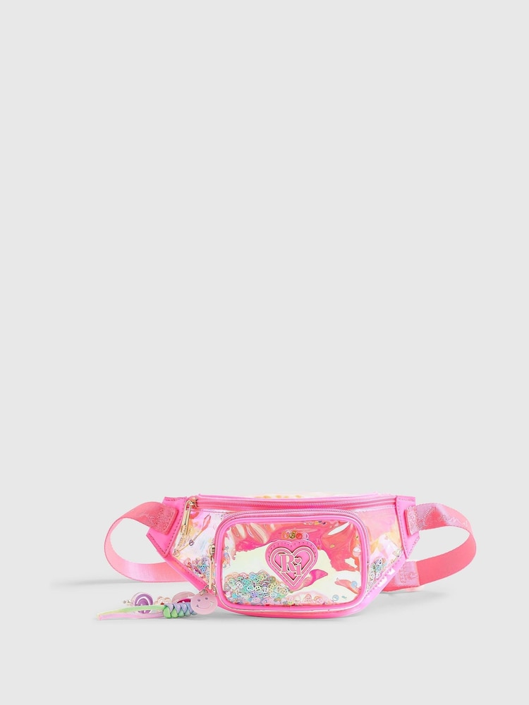 River Island Pink Neon Jelly Belt Bag - Image 1 of 5