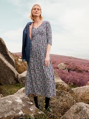 Seasalt Cornwall Blue Maggie Dress - Image 1 of 9
