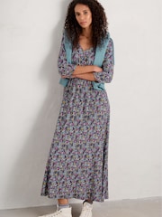 Seasalt Cornwall Blue Maggie Dress - Image 5 of 9