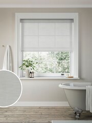 Dusk Grey Knots Made to Measure Roller Blind - Image 1 of 6