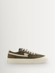 Stepney Workers Club Green Dellow S-Strike Classic Cupsole Trainers - Image 1 of 4
