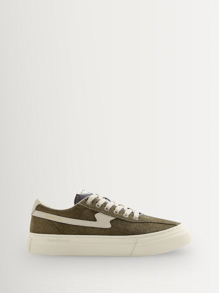 Stepney Workers Club Green Dellow S-Strike Classic Cupsole Trainers - Image 1 of 4 Stepney Workers Club Green Dellow S-Strike Classic Cupsole Trainers - Image 1 of 4