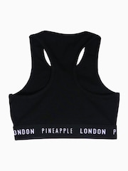 Pineapple Black Script Crop Top - Image 7 of 7