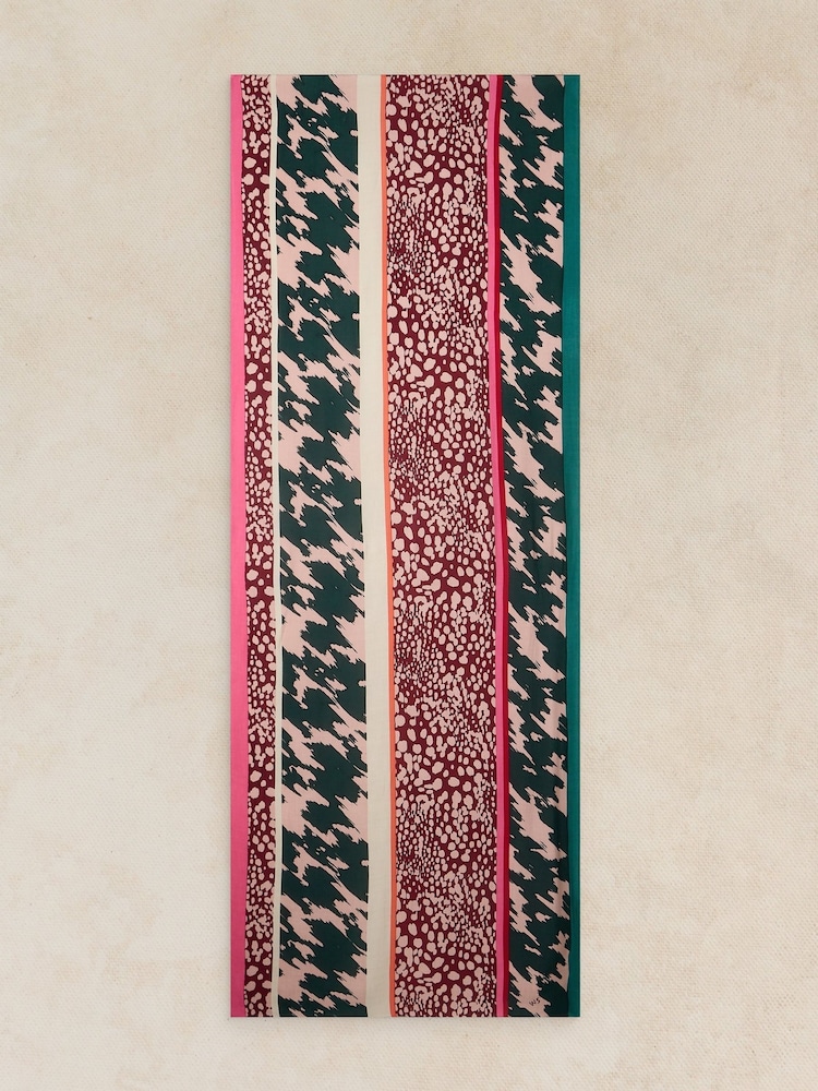 White Stuff Natural Sophie Printed Scarf - Image 2 of 3