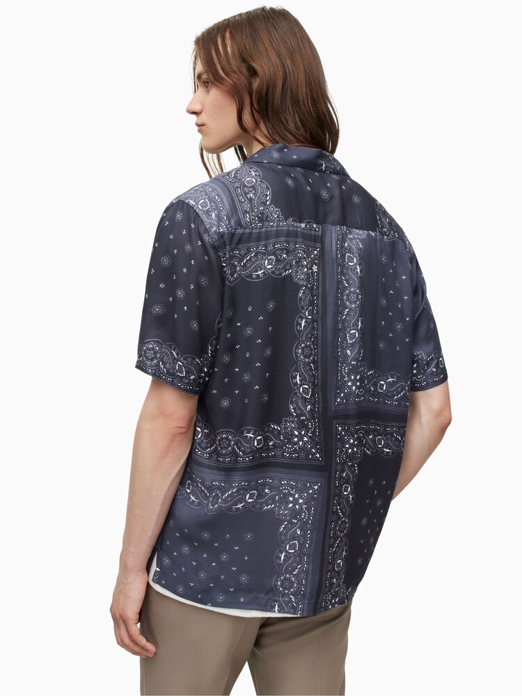 AllSaints Tikal Black Shirt - Image 2 of 7