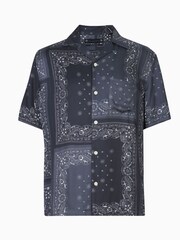 AllSaints Tikal Black Shirt - Image 7 of 7