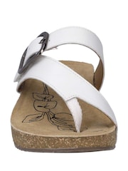 Josef Seibel Tonga White Sandals - Image 3 of 5
