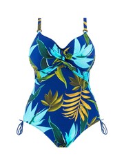 Fantasie Pichola Underwire Twist Front Swimsuit With Adjustable Leg - Image 4 of 4