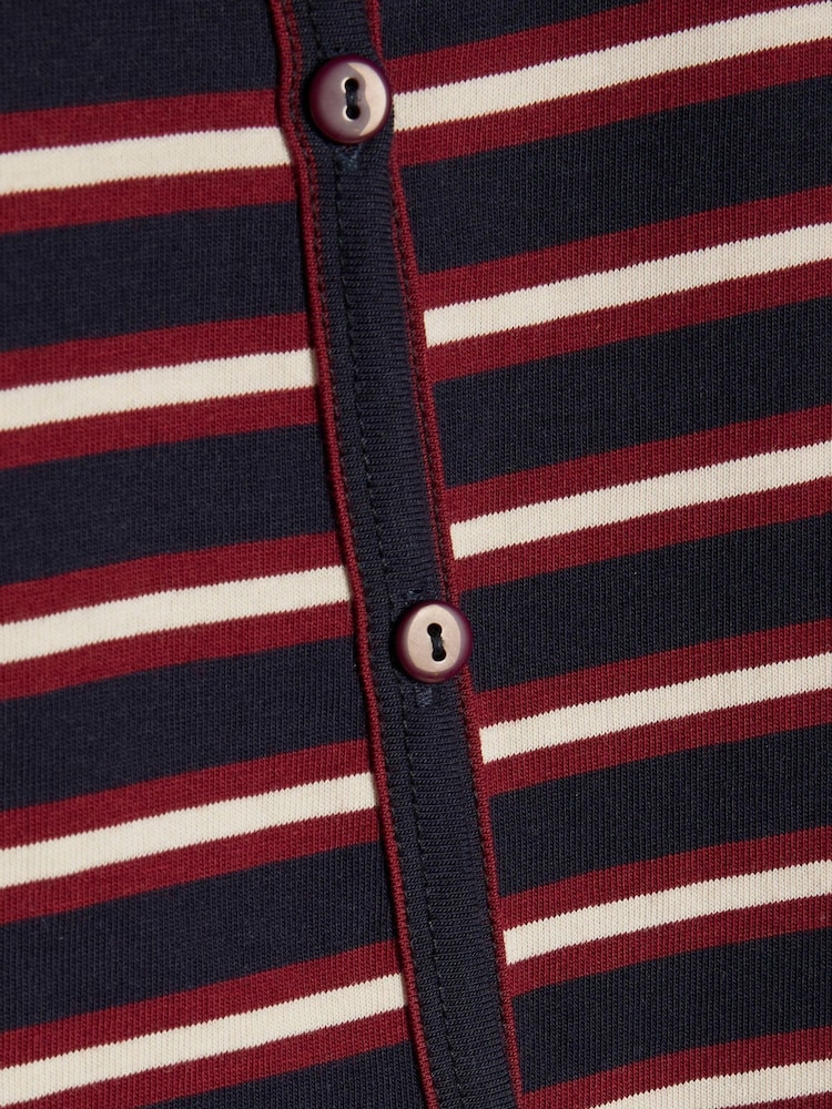 River Island Blue Stripe Cardigan - Image 4 of 4