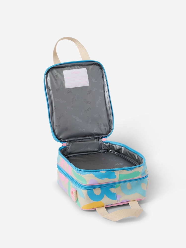 Smiggle Pink Vertical Lunchbox With Strap - Image 2 of 2 Smiggle Pink Vertical Lunchbox With Strap - Image 2 of 2