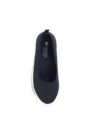 Pavers Blue Wide Fit Pavers Lightweight Slip On Pumps - Image 5 of 5
