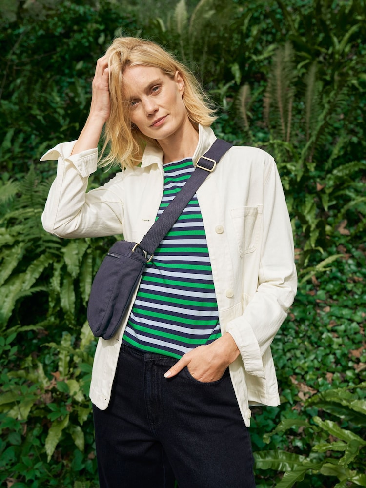 Seasalt Cornwall Blue Sailor Top - Image 1 of 6