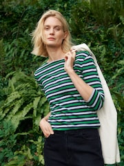 Seasalt Cornwall Blue Sailor Top - Image 2 of 6