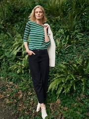 Seasalt Cornwall Blue Sailor Top - Image 4 of 6